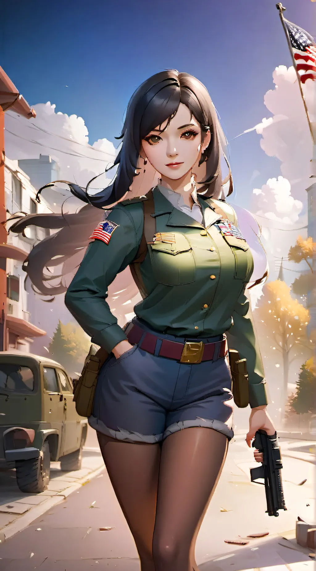 ai character: emma background