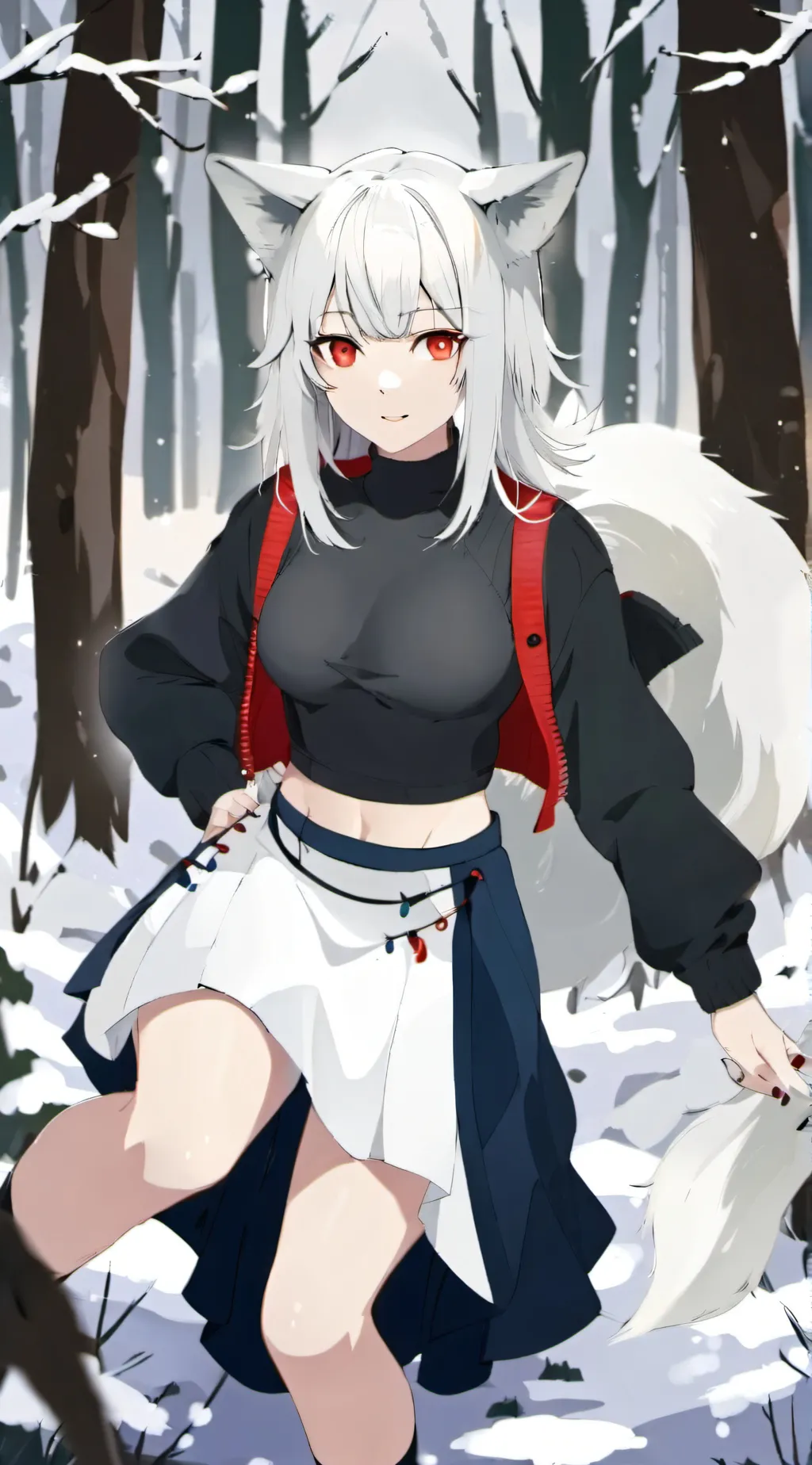 ai character: ruby background