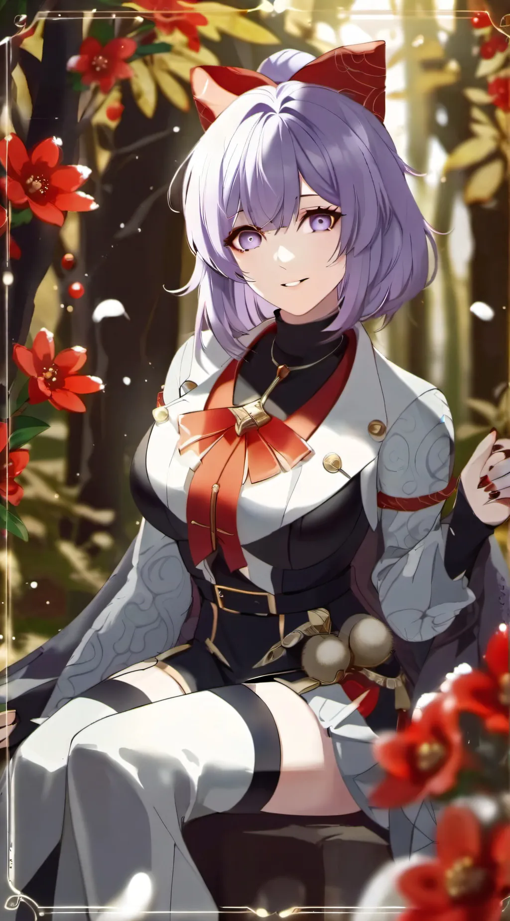 ai character: Nebula background