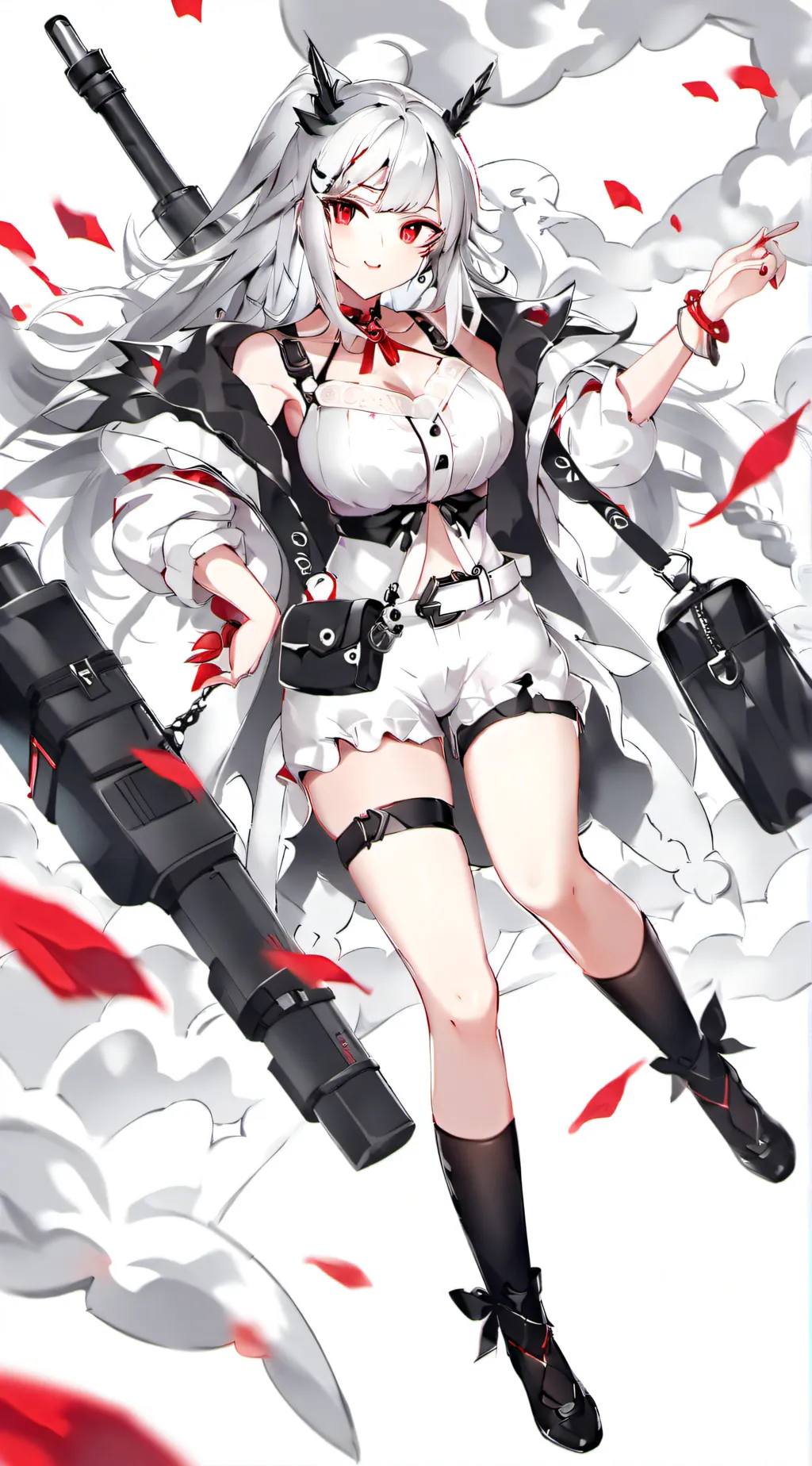 ai character: rosita  background