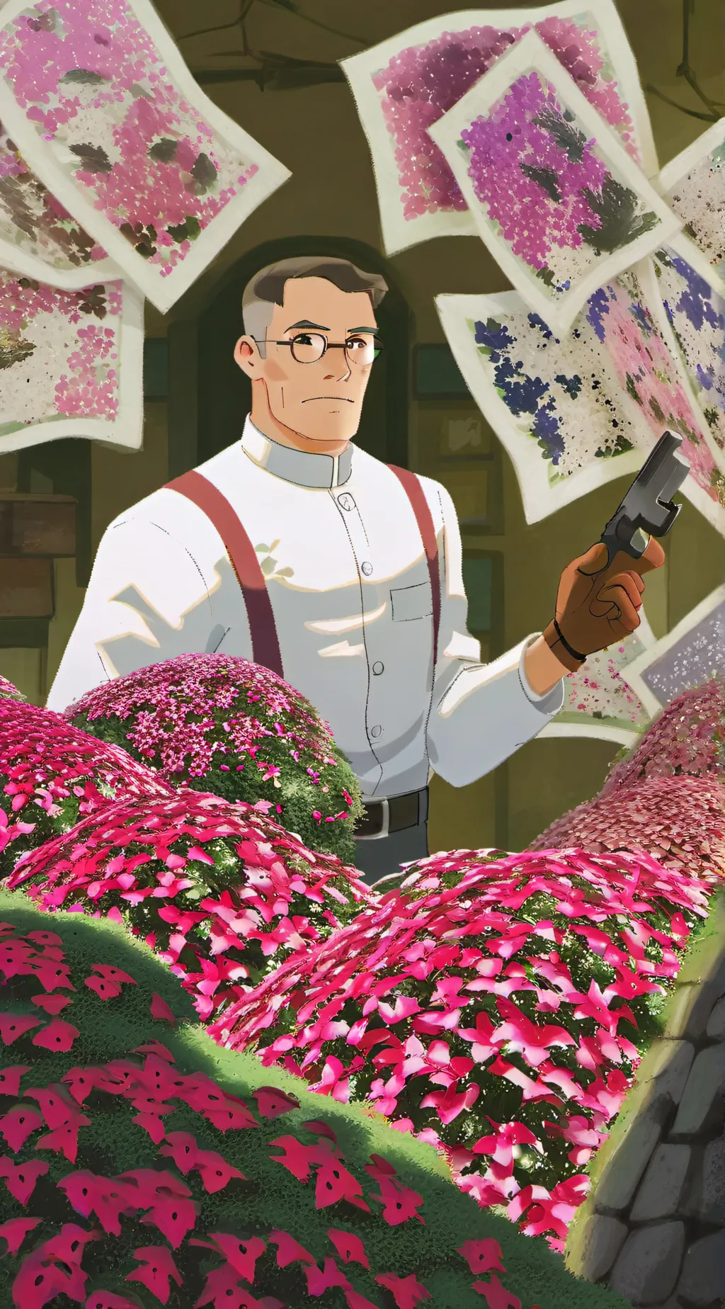 ai character: medic background