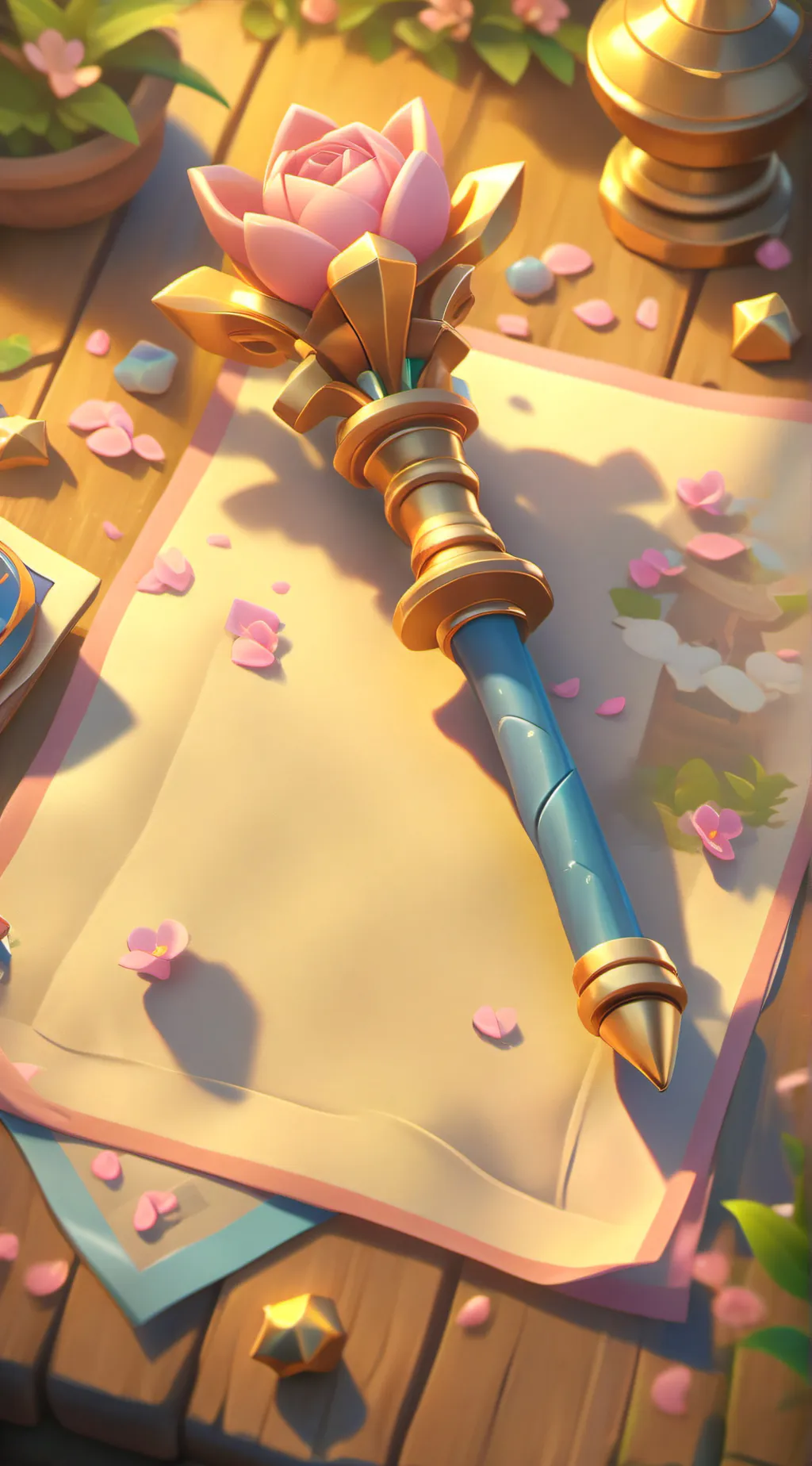 ai character: hogwarts holidays  background