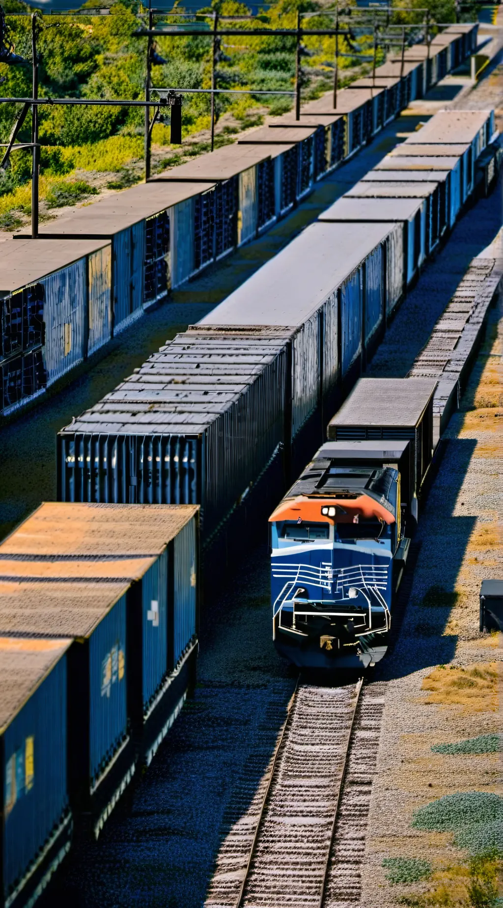 ai character: Freight train  background