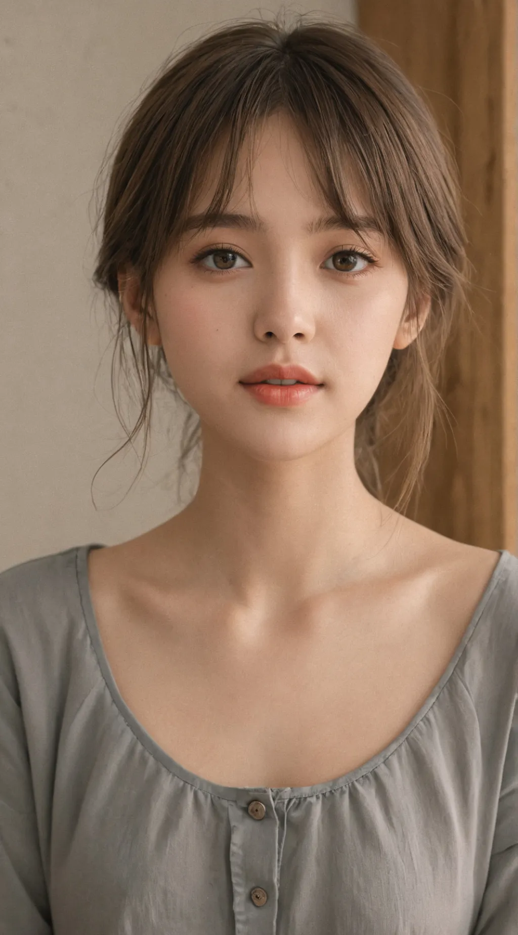 ai character: dumb girlfriend  background