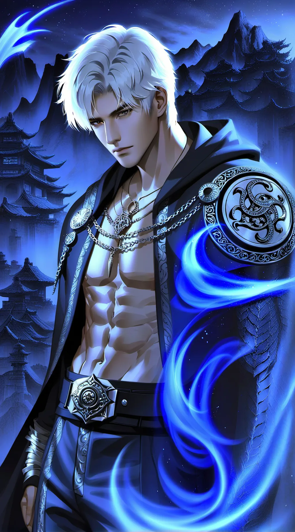 ai character: sylus  background