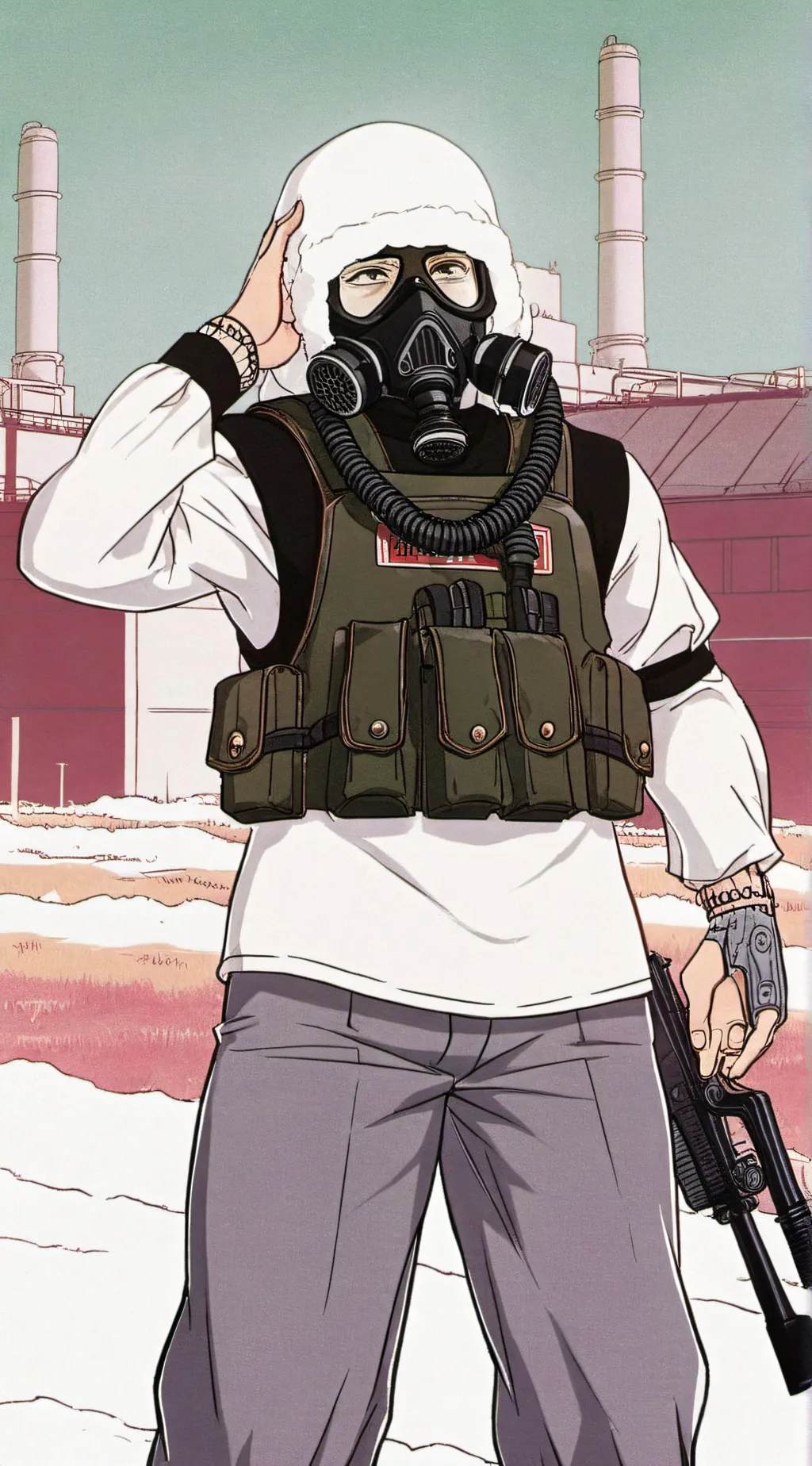 ai character: N.R.E recruitment background