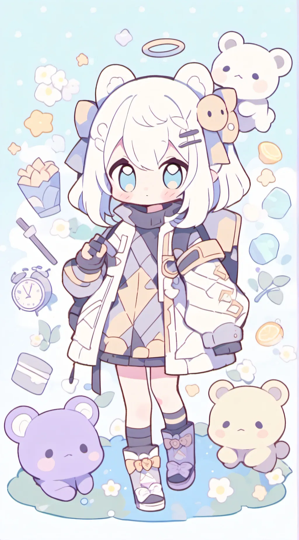 ai character: Harry x Ron(Rarry) background