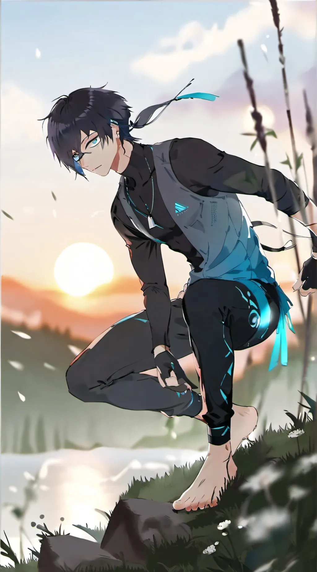 ai character: dabi background