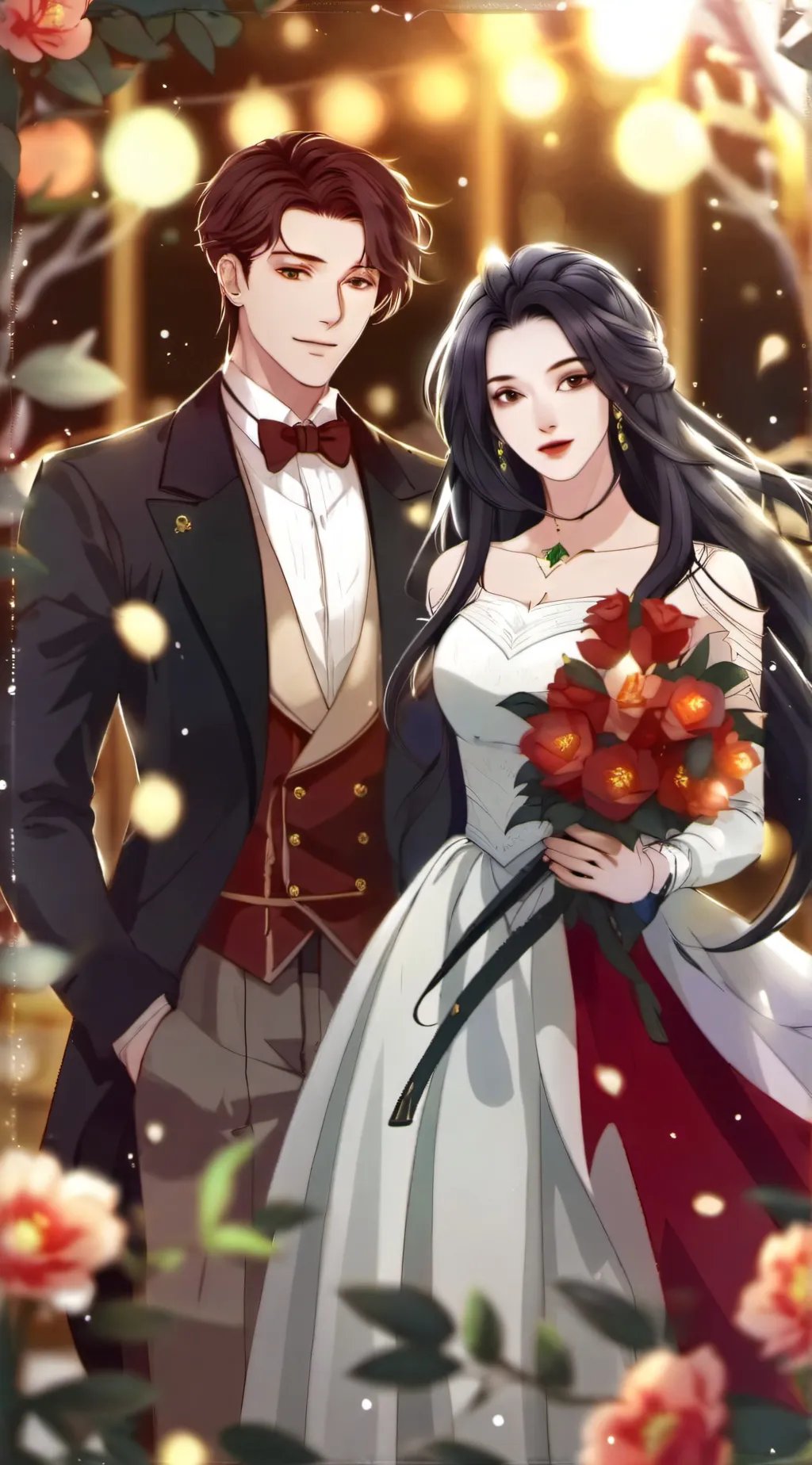 ai character: Liam and Elise background