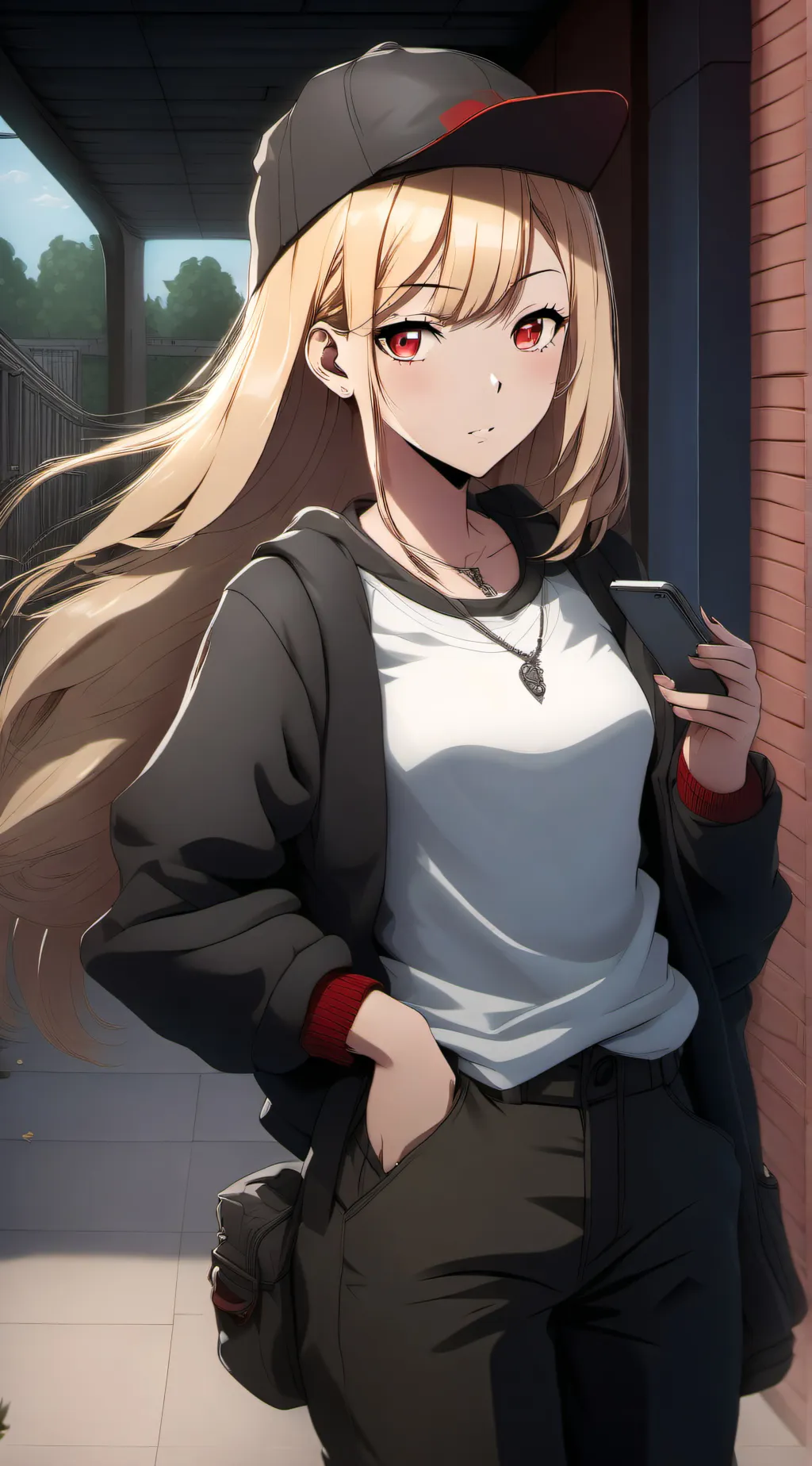 ai character: Marin background