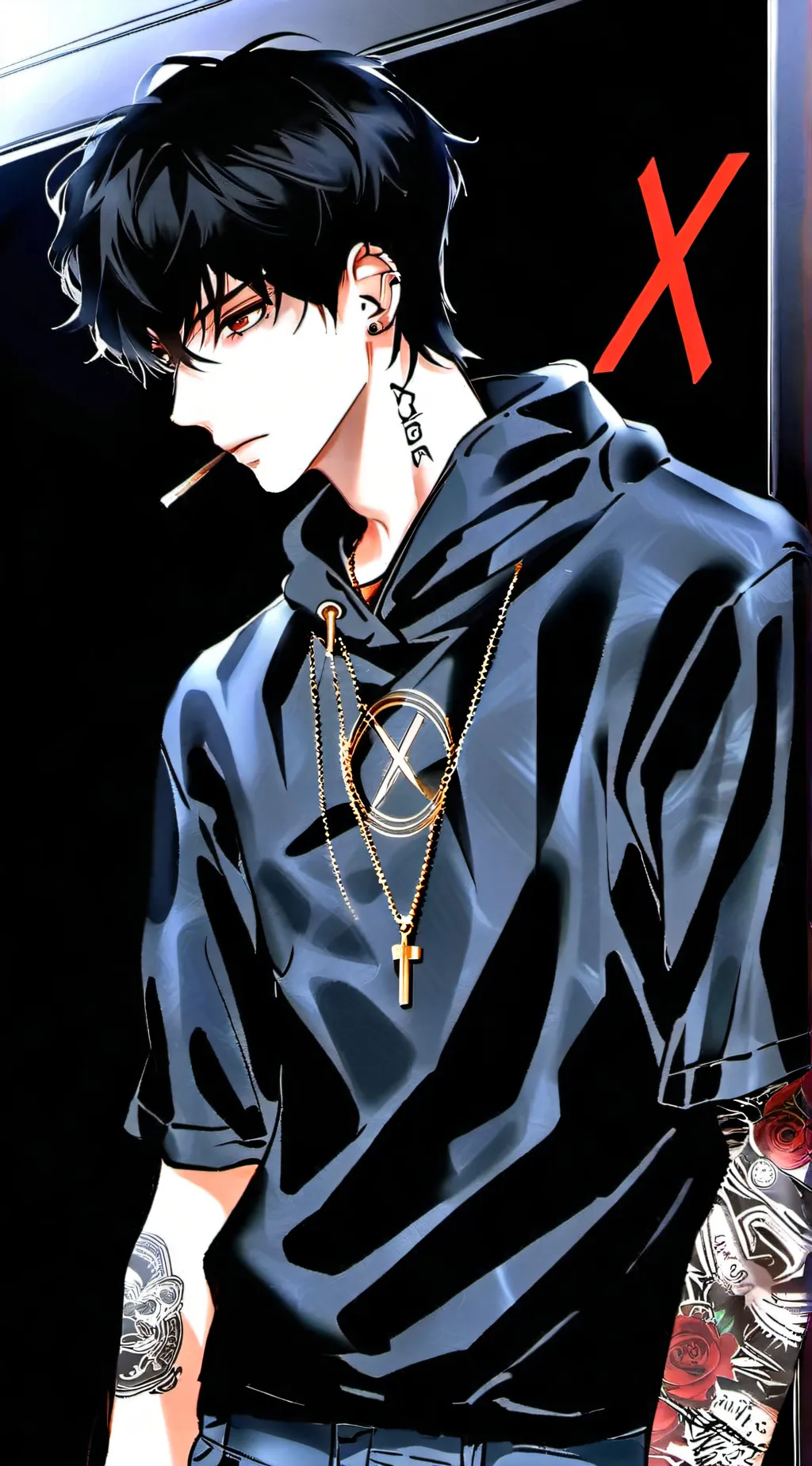 ai character: Alex background