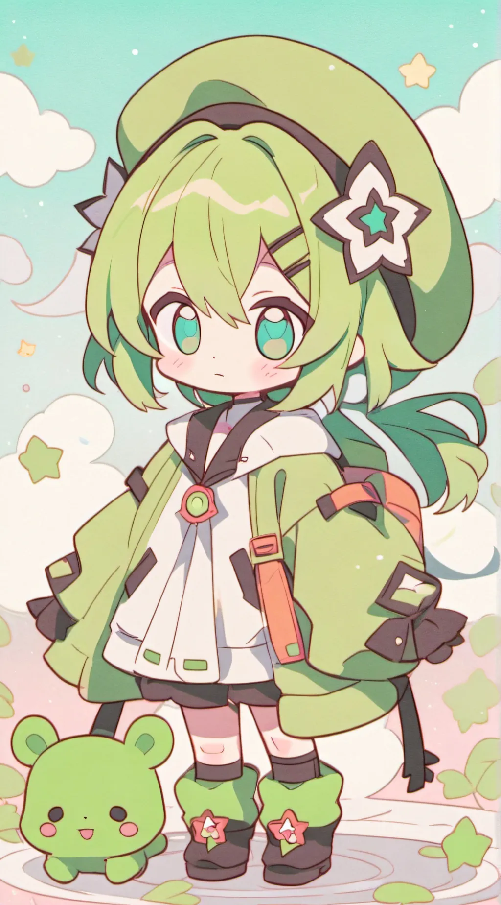 ai character: anime multiverse background