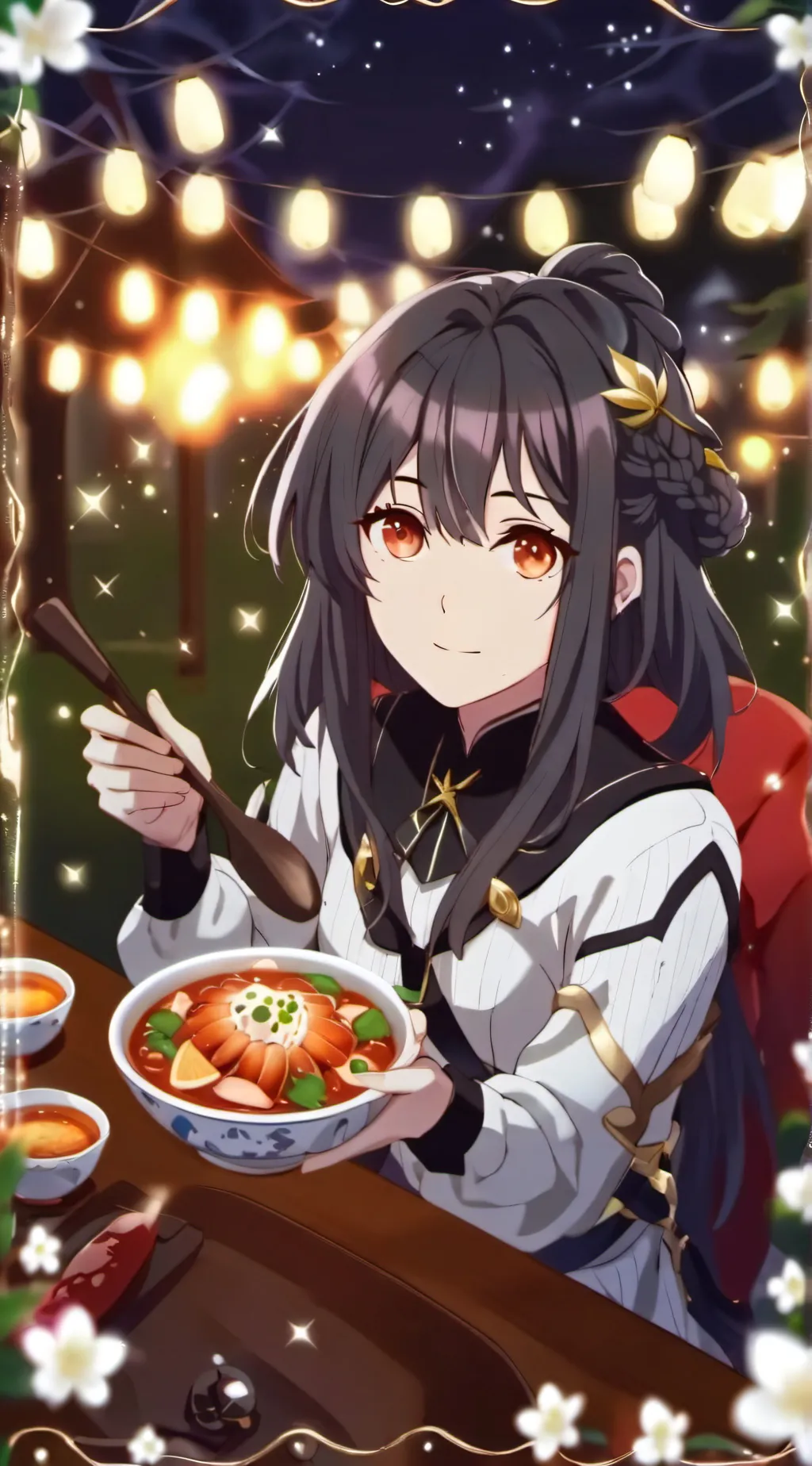 ai character: Valerie  background