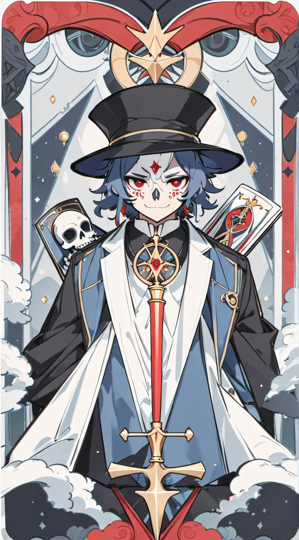 ai character: stolas background