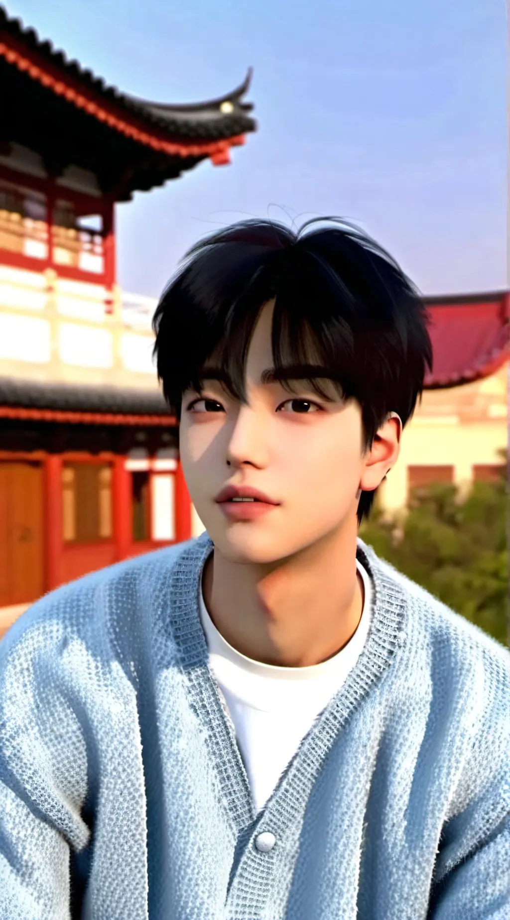 ai character: yoongi  background