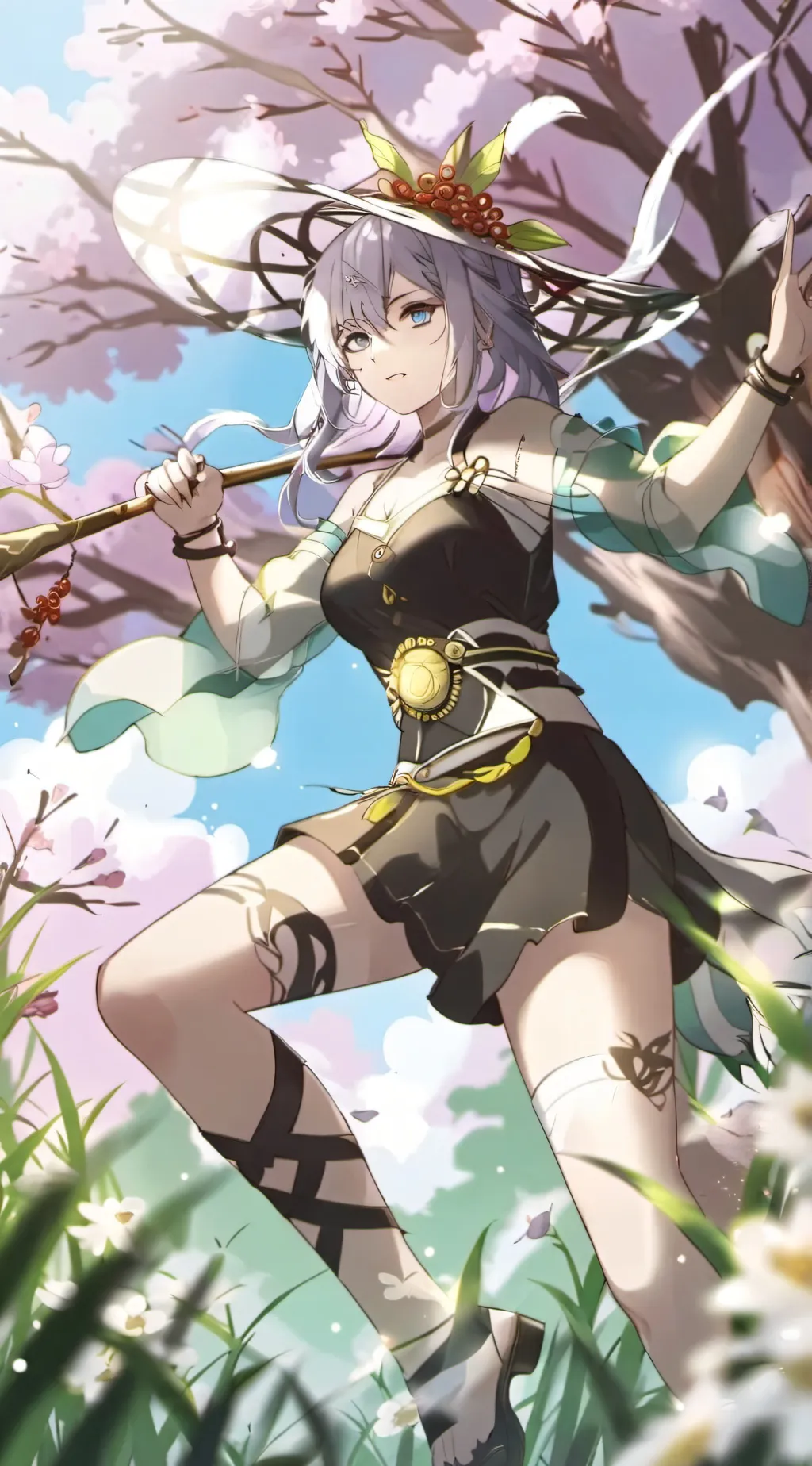 ai character: BAKU BABY  background