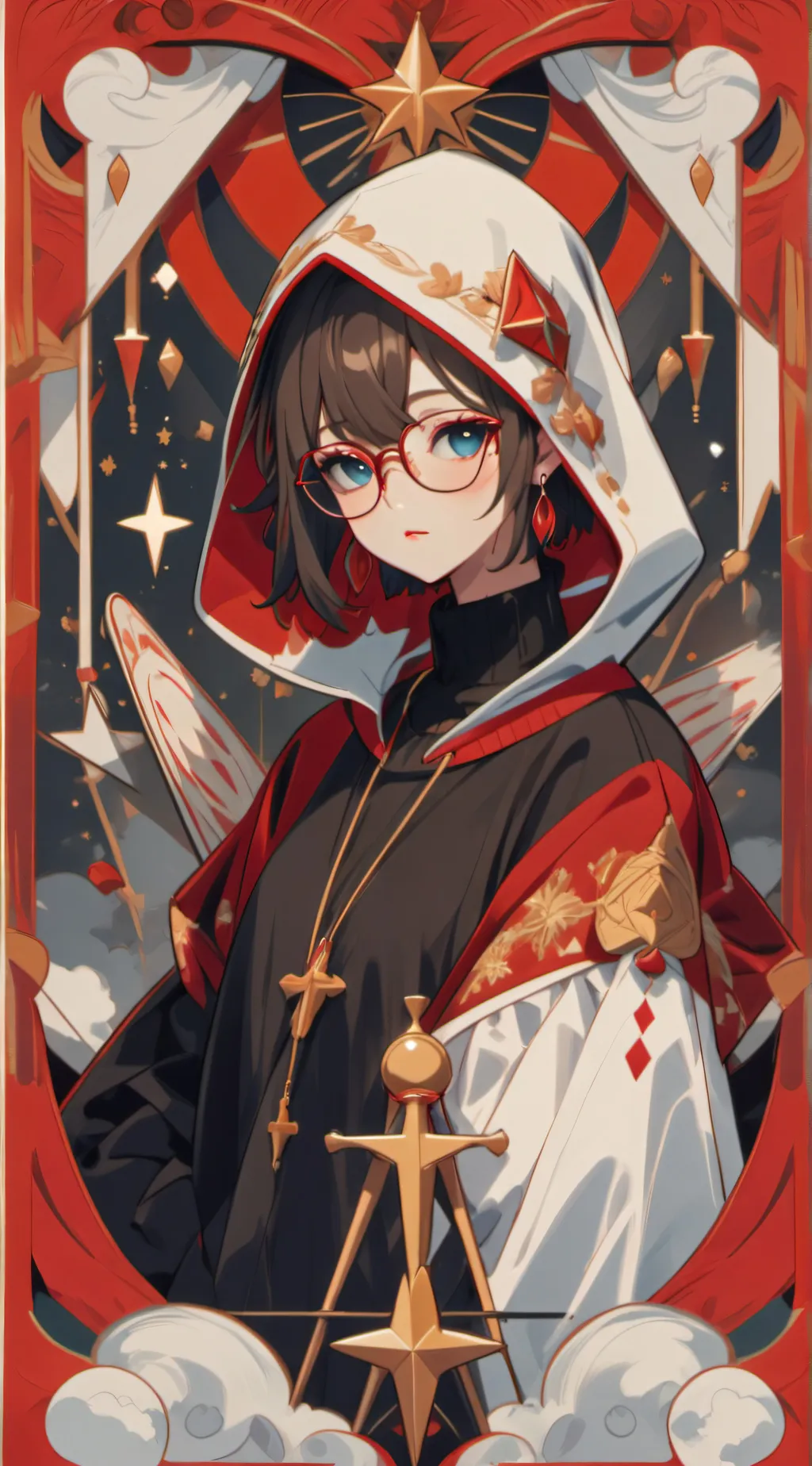 ai character: holie background