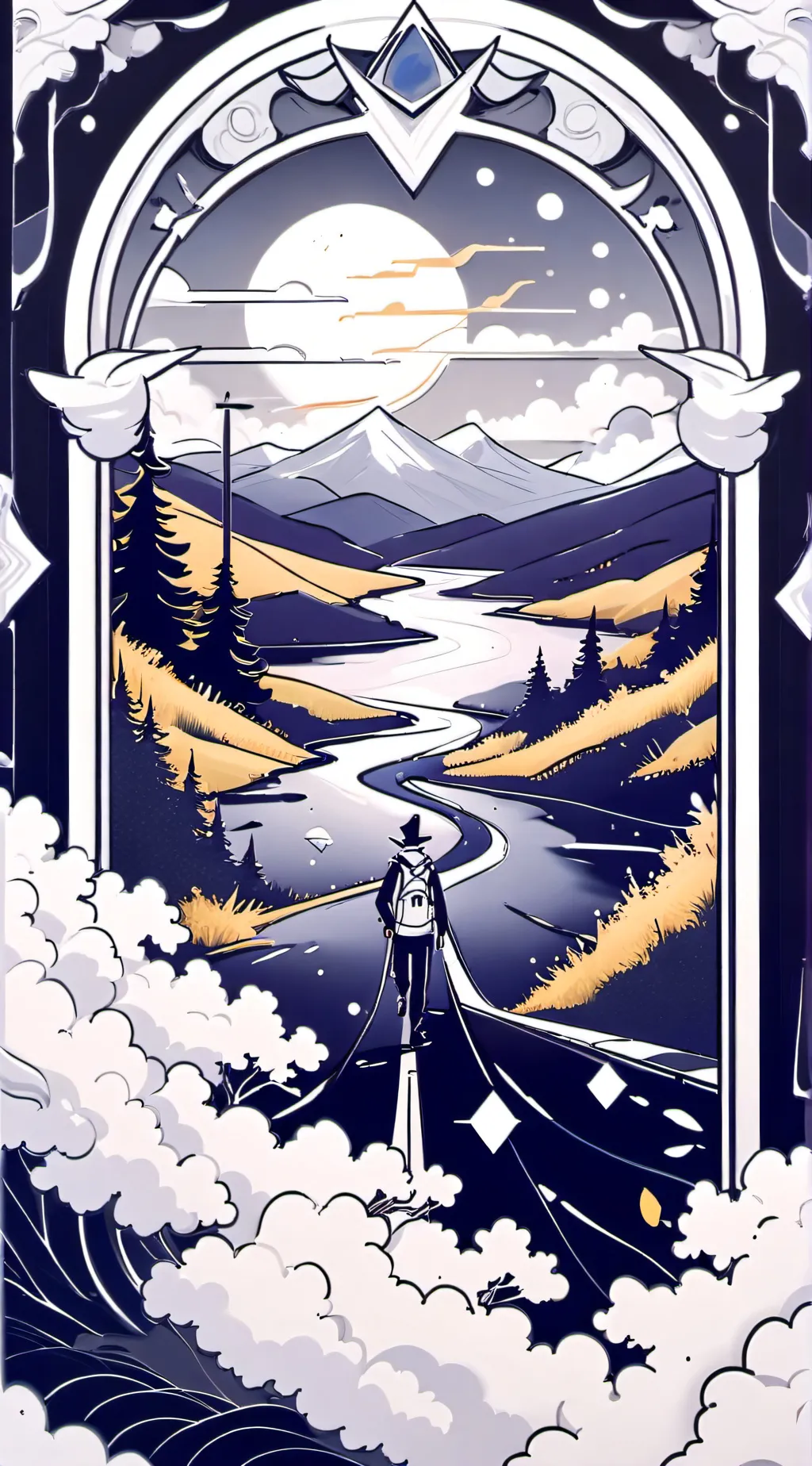 ai character: Kny trip! background