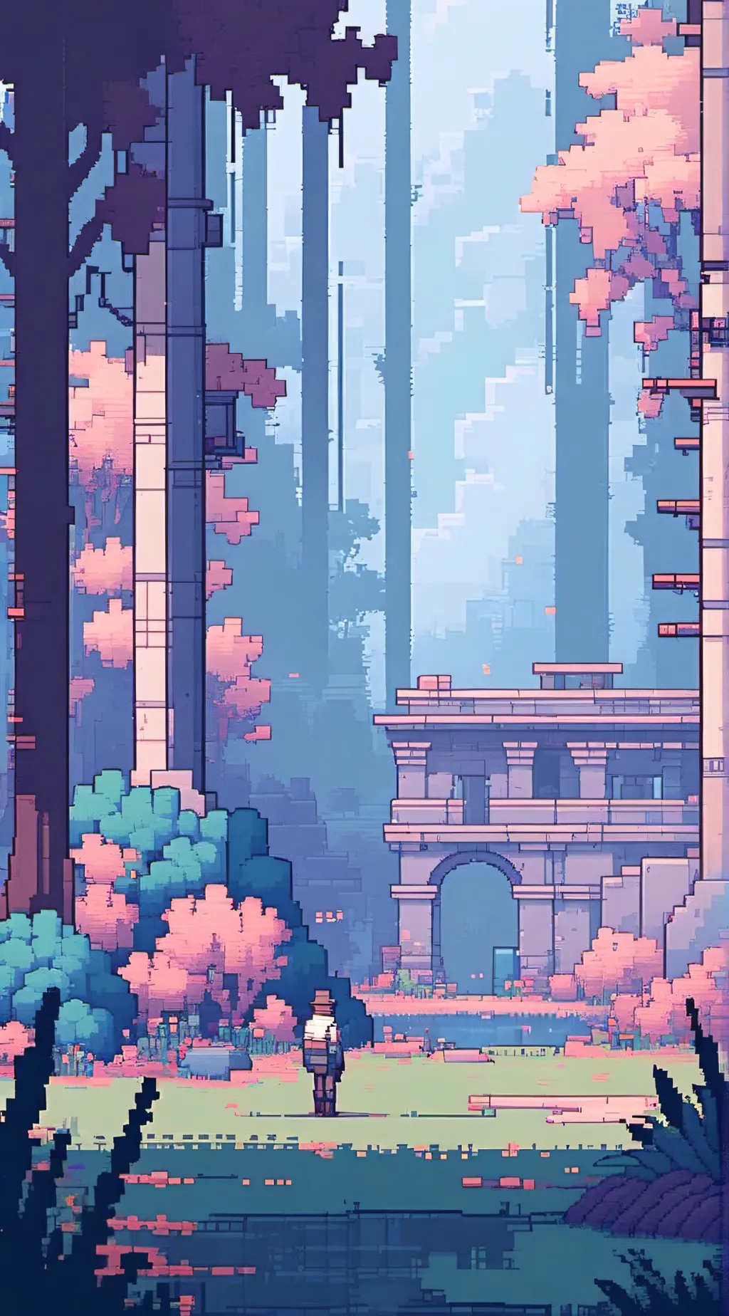 ai character: Weapon test background