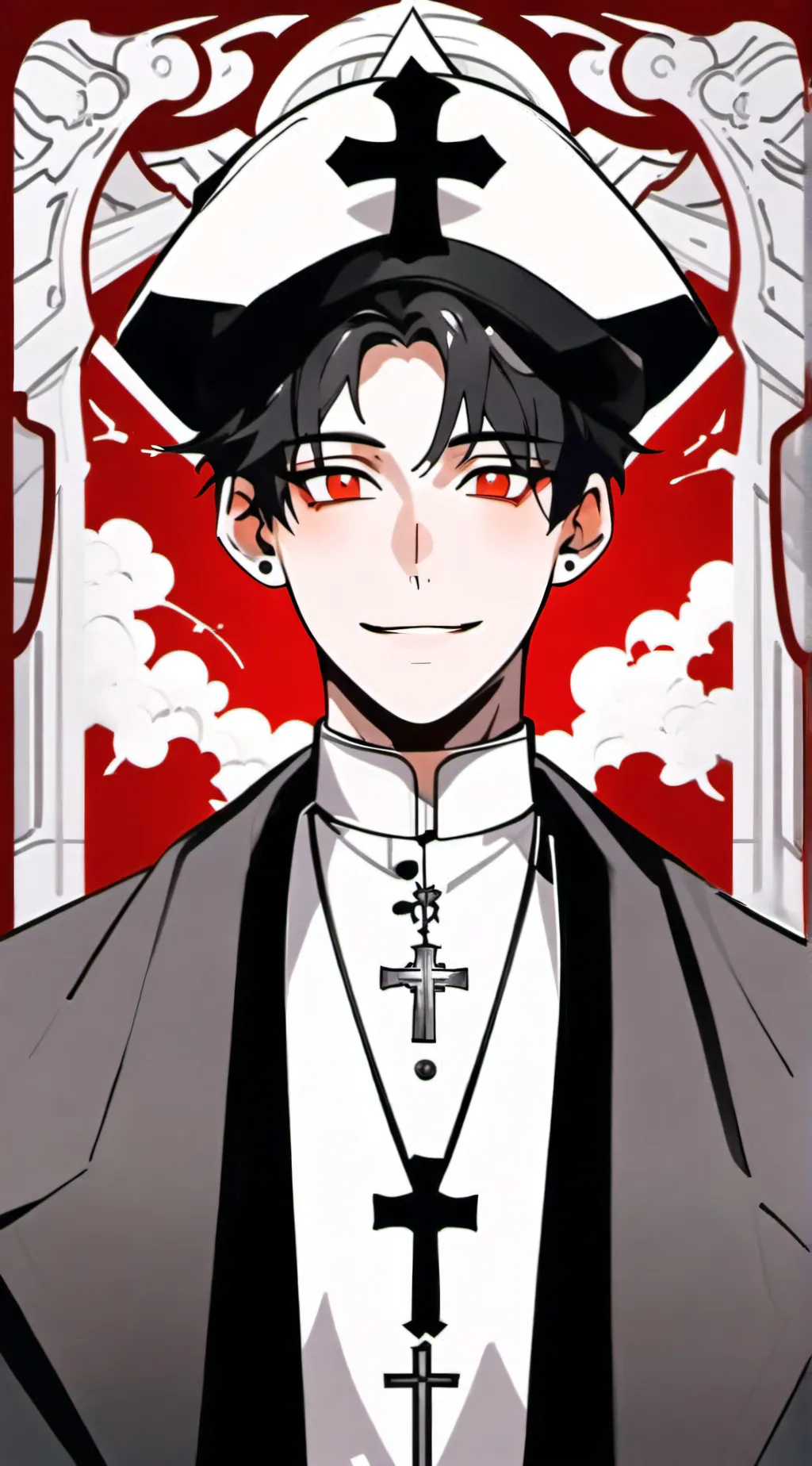 ai character: Father Lannstrum background