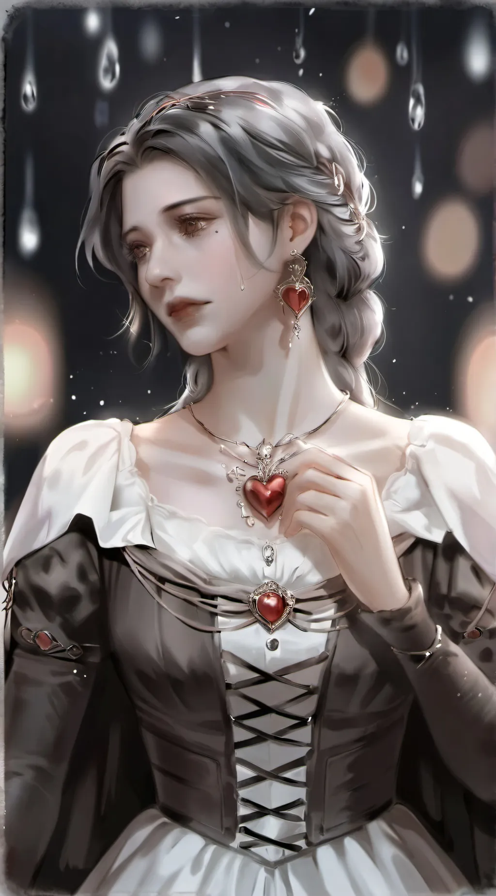 ai character: Queen Of Hearts background