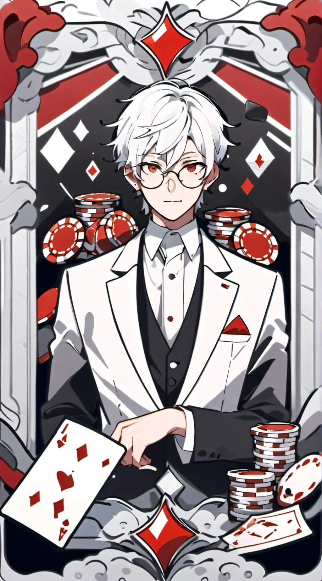 ai character: Carl Talsin  background