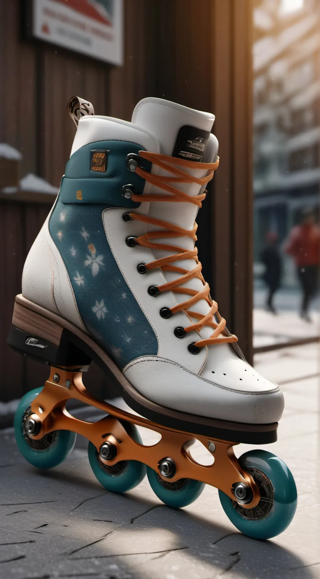 ai character: SPINING OUT background