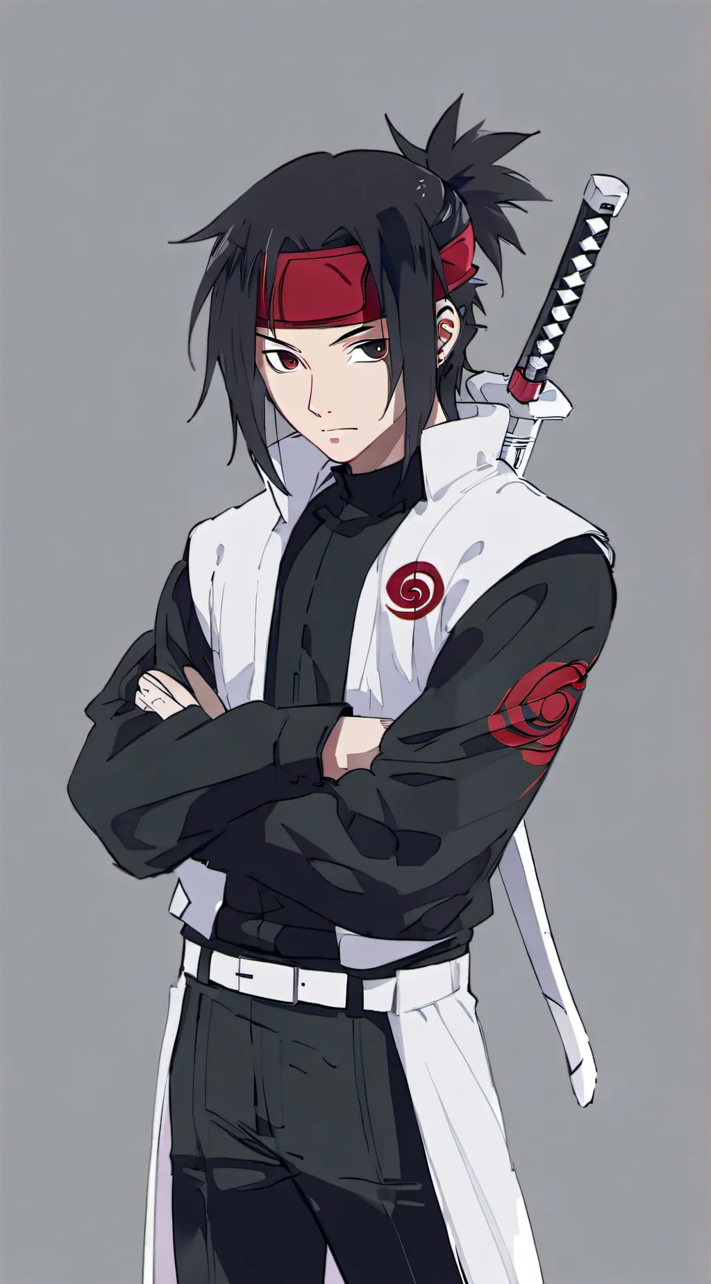 ai character: 🖤sasuke 🗡️💢uchiha🍅 background