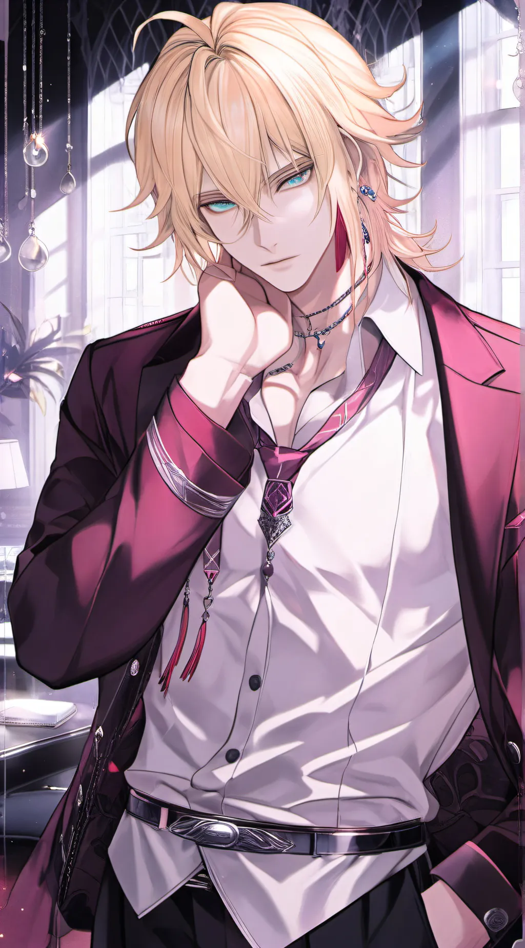 ai character: Albert Serc background