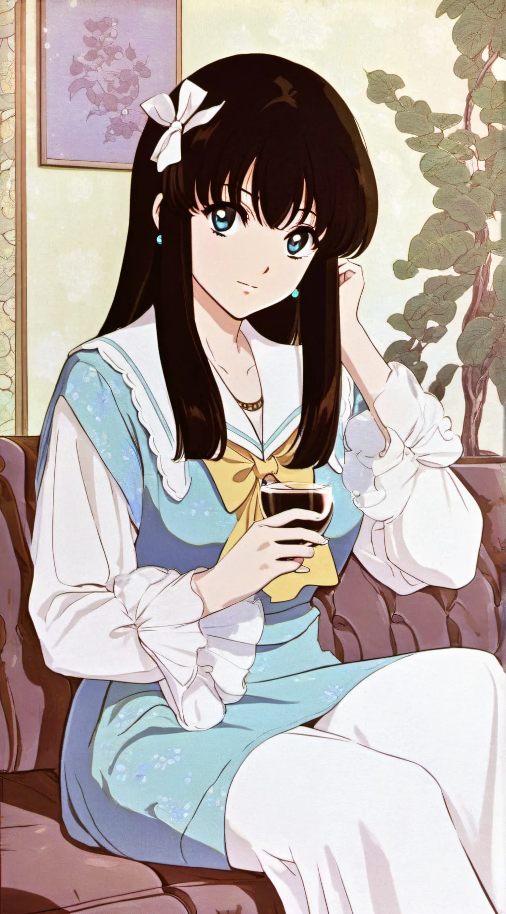 ai character: Angie background