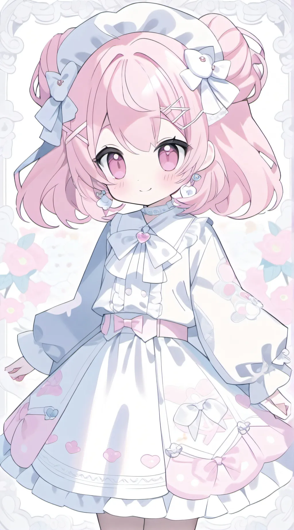 ai character: Human my melody  background