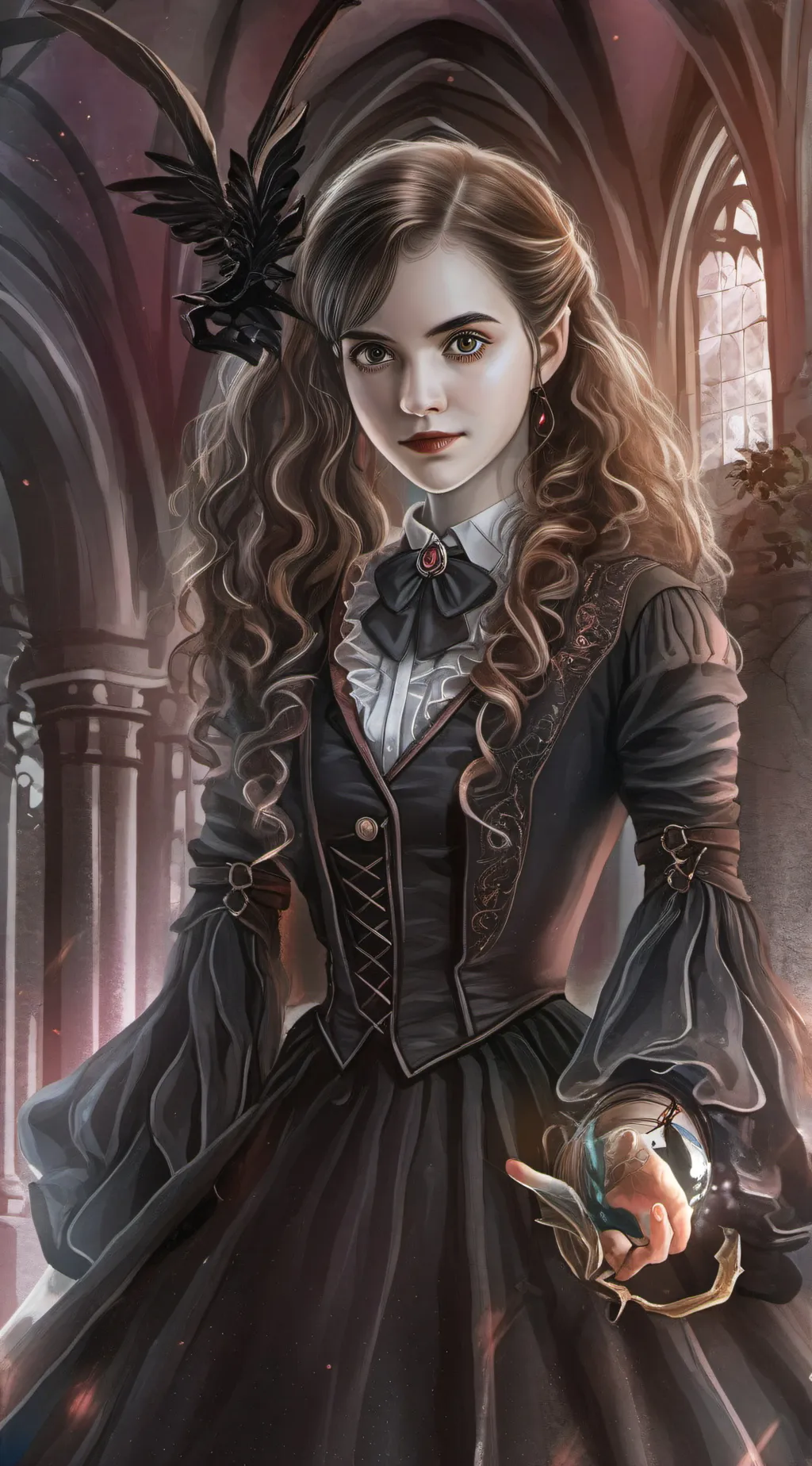 ai character: Hermione×say background