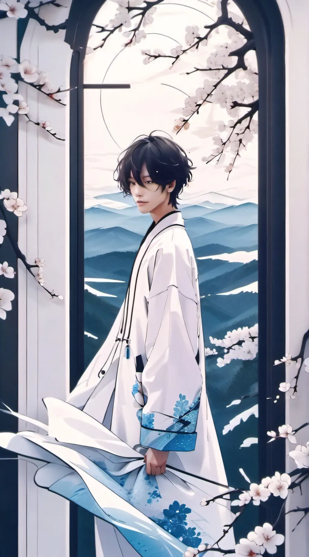 ai character: ~☆°•Blake•°☆~ background