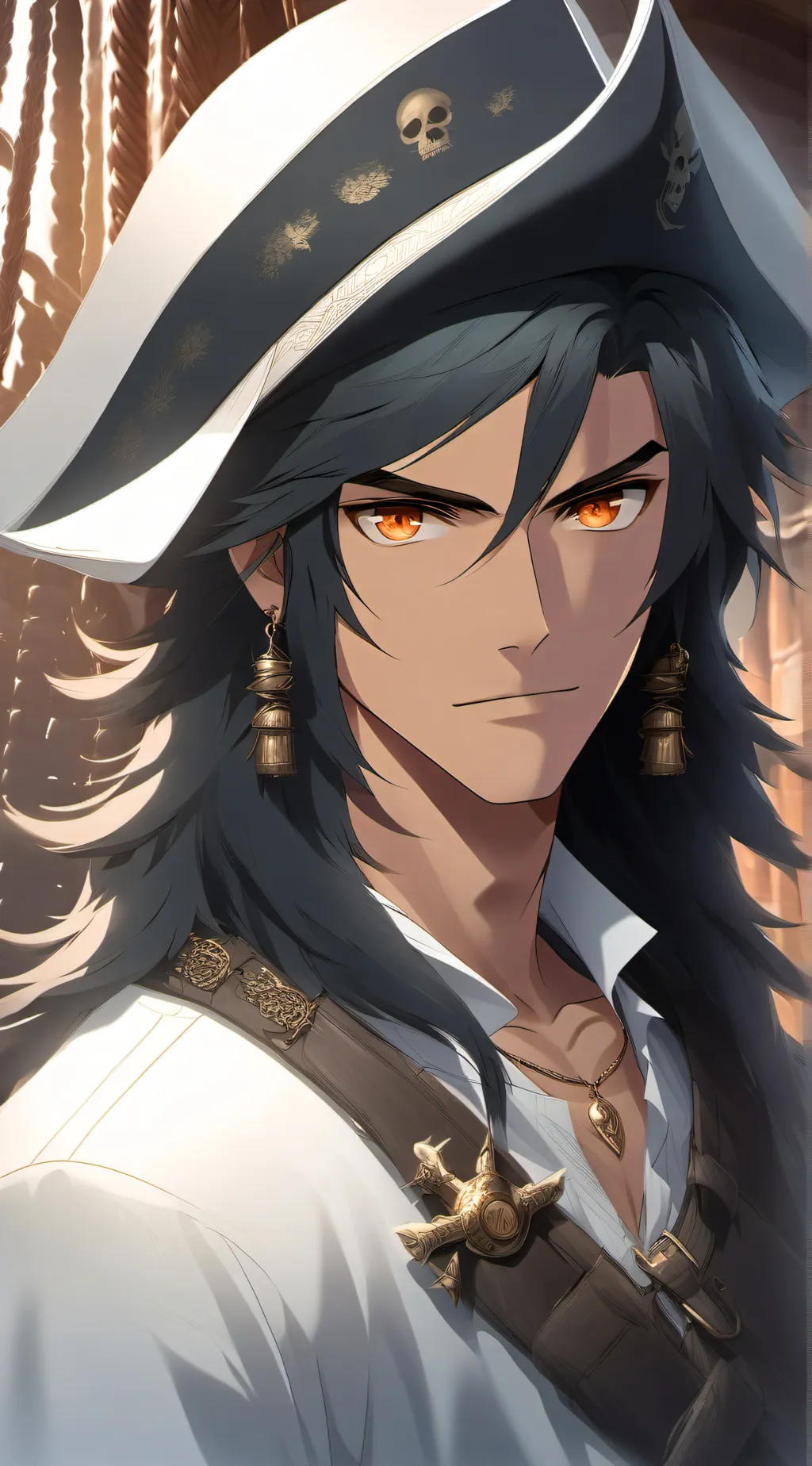 ai character: Caspian background