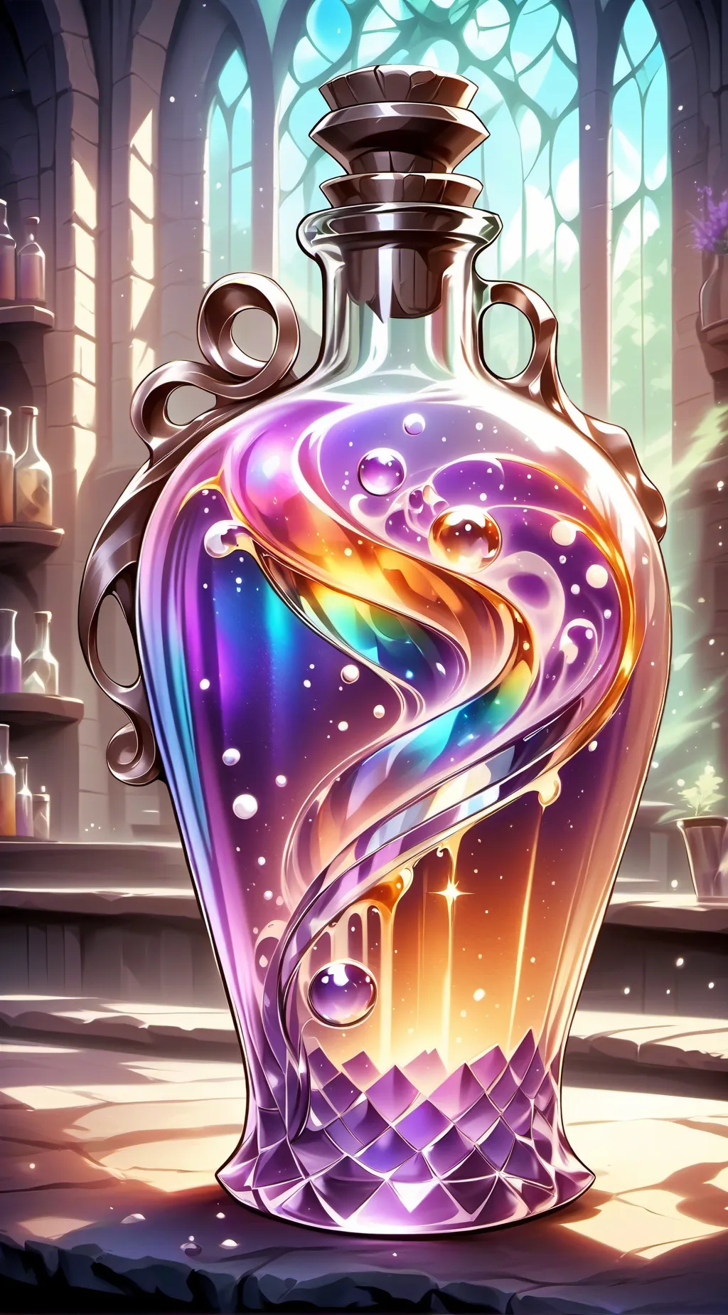 ai character: Furry femboypotion background