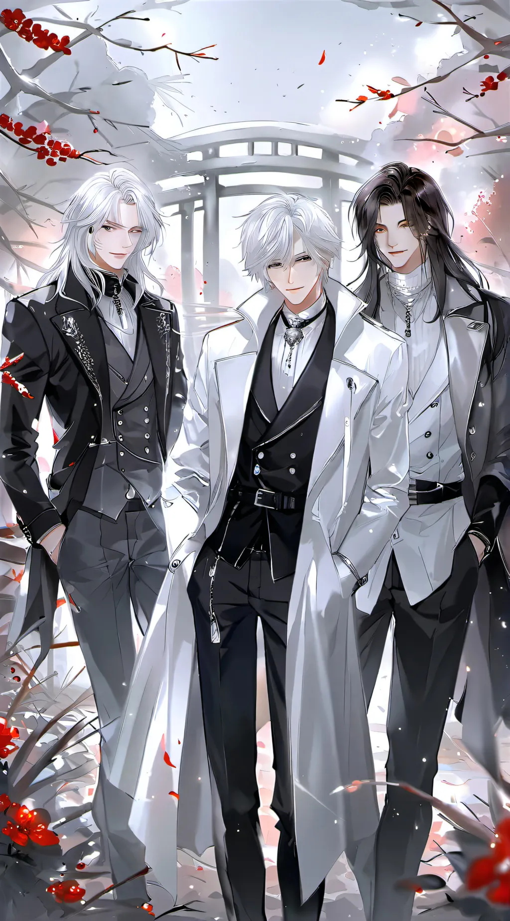 ai character: Three roommates🤭 background