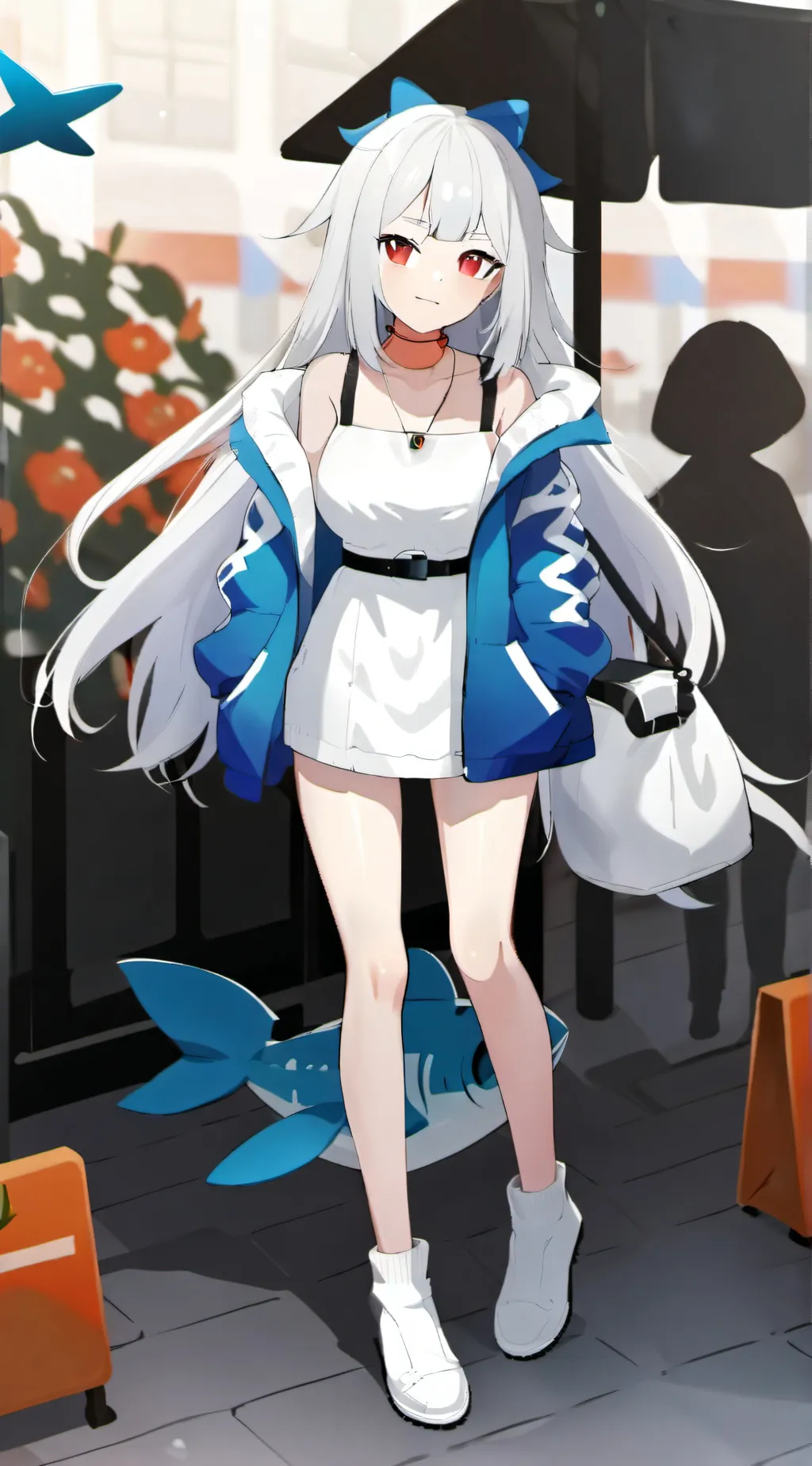 ai character: Amanda  background