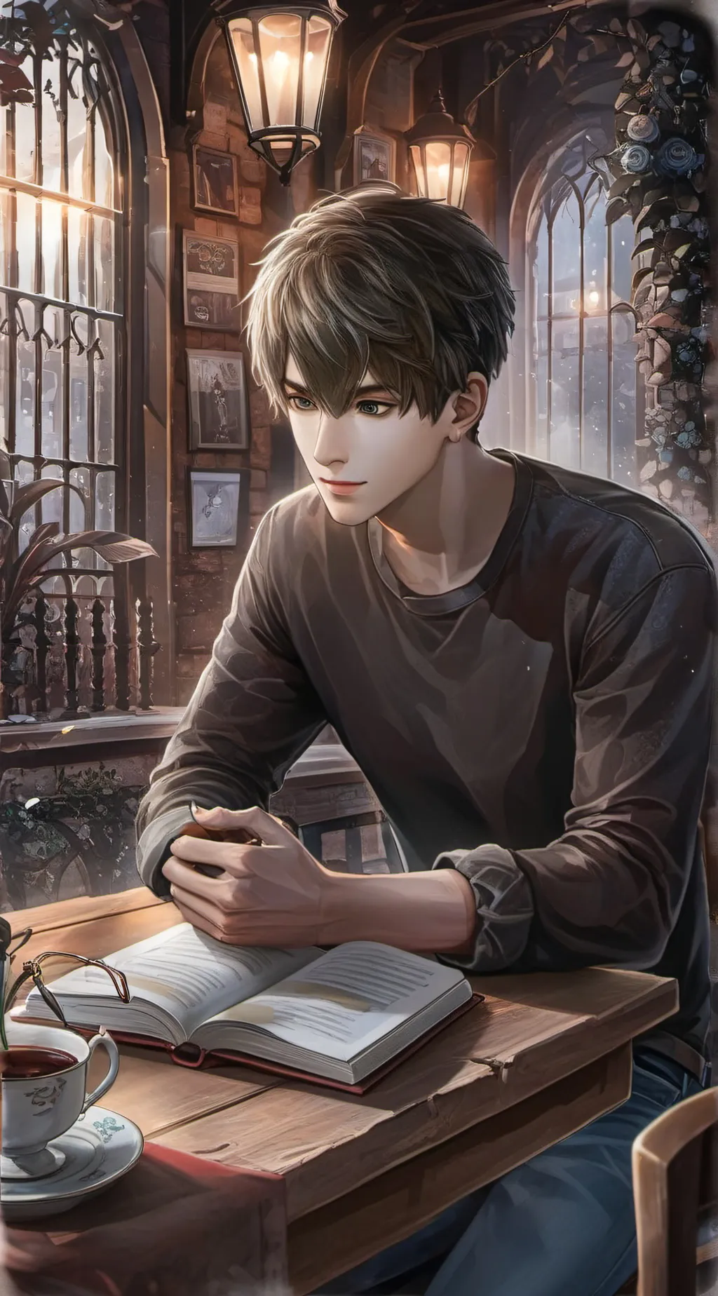 ai character: Eliot background