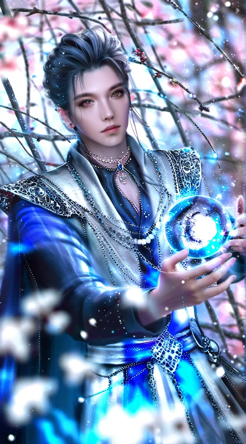 ai character: luxer  background