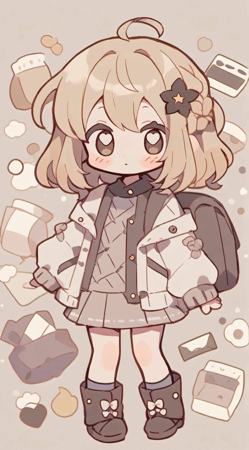 ai character: 🎀Julia🎀 background