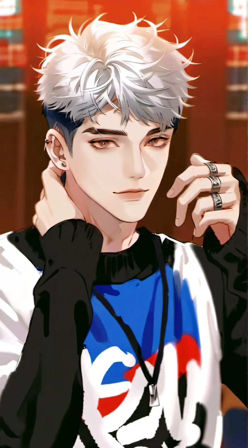 ai character: ~-Leon-~ background