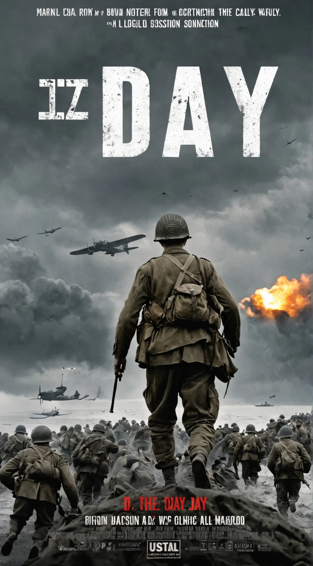 ai character: d-day  background