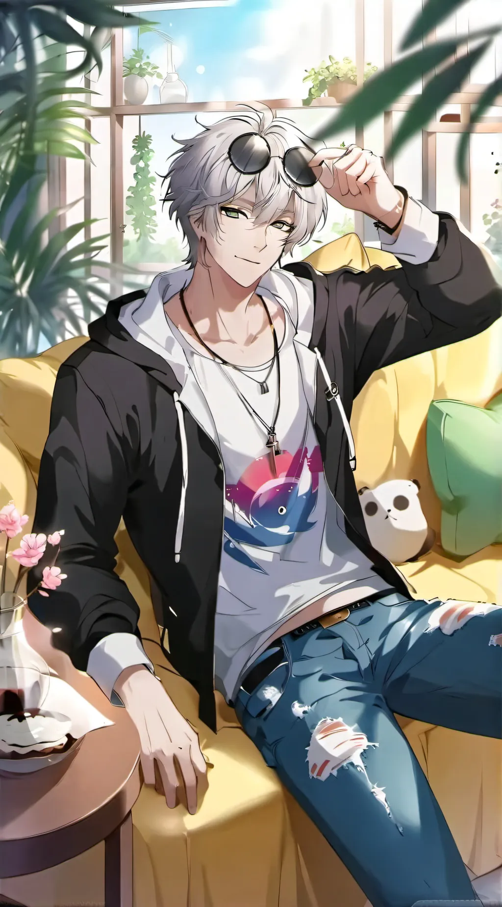 ai character: Kaan background