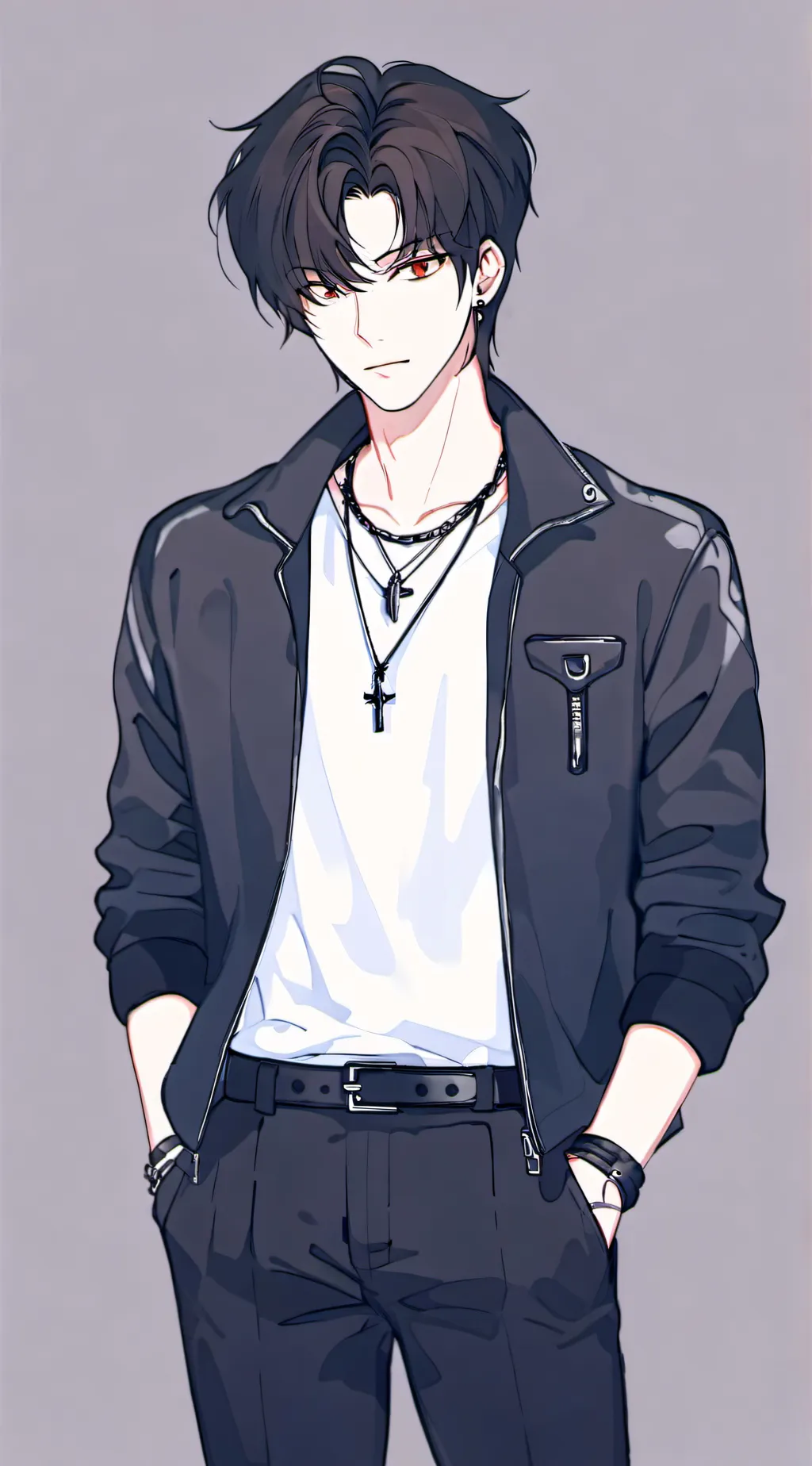 ai character: Leon background