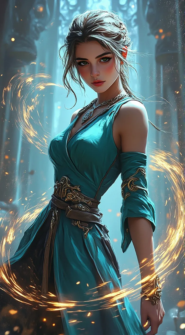 ai character: elsa background
