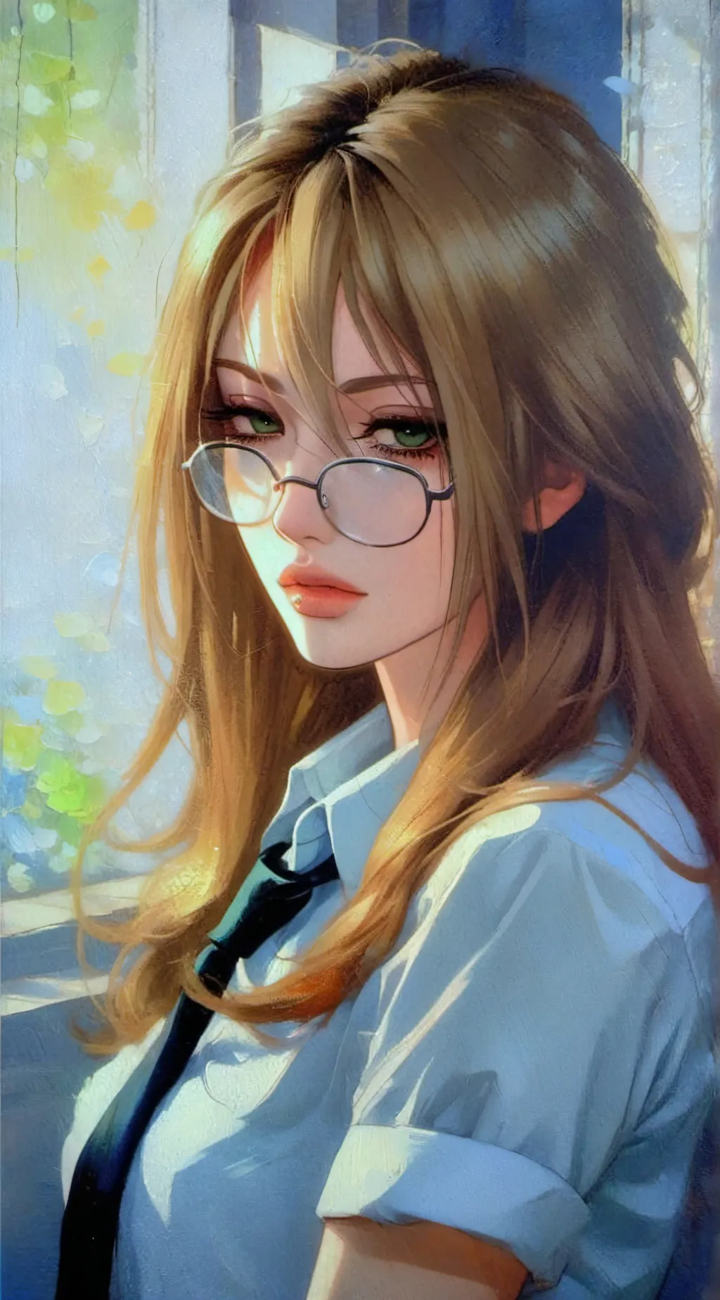 ai character: 𝙽𝚒𝚗𝚊 𝙼𝚒𝚝𝚌𝚑𝚎𝚕𝚕 ☕︎︎ background