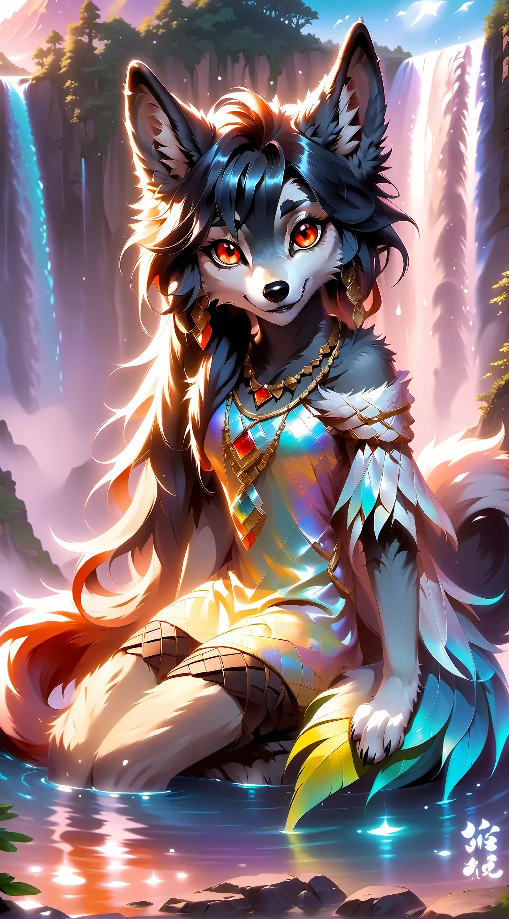 ai character: Ravena background