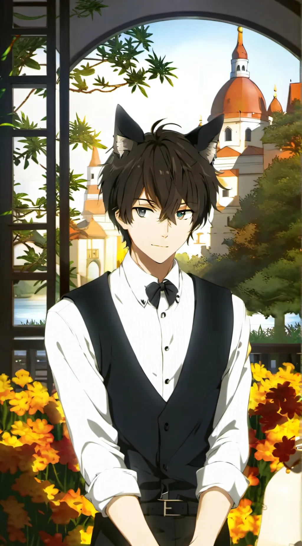 ai character: Ashton background