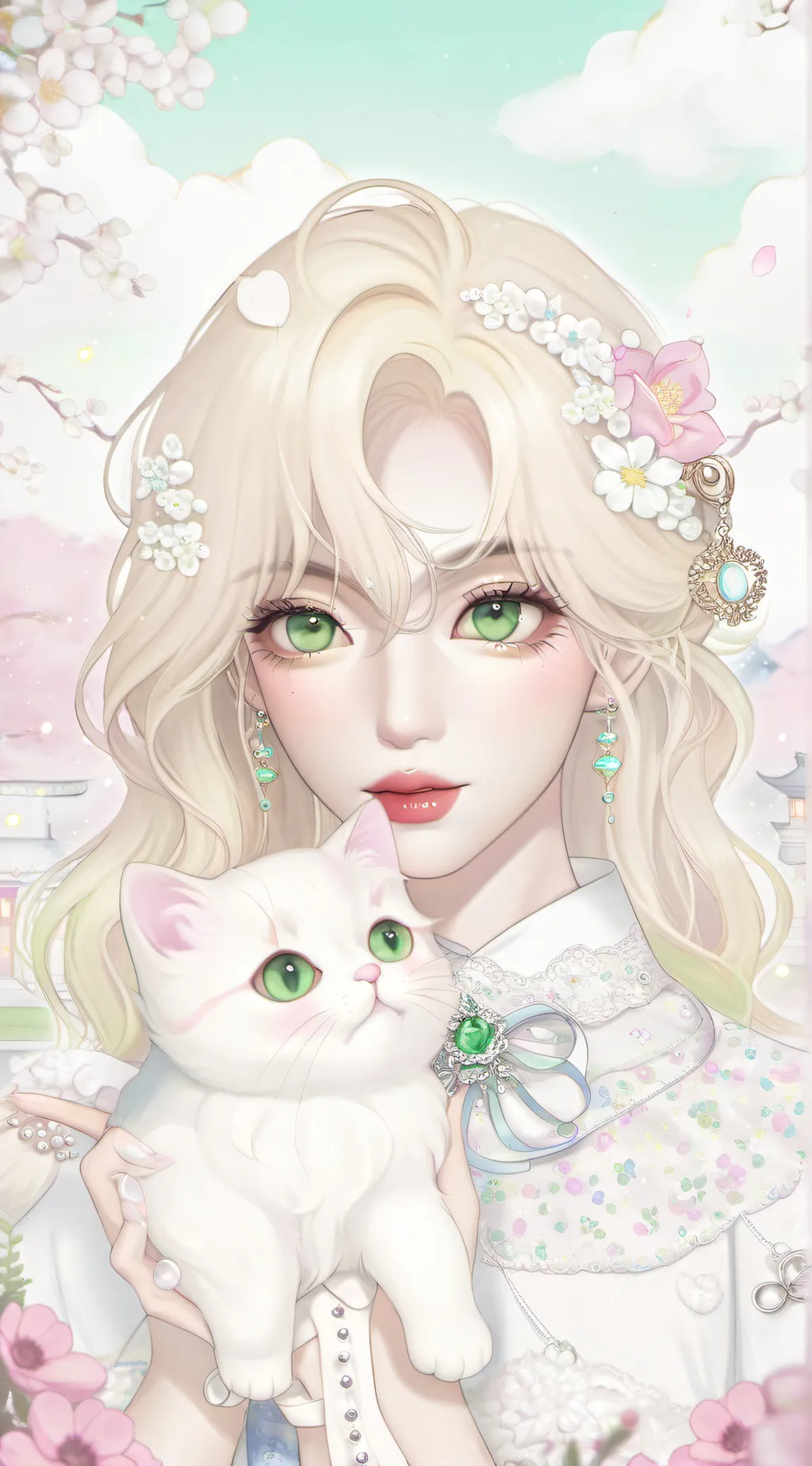 ai character: rosa background