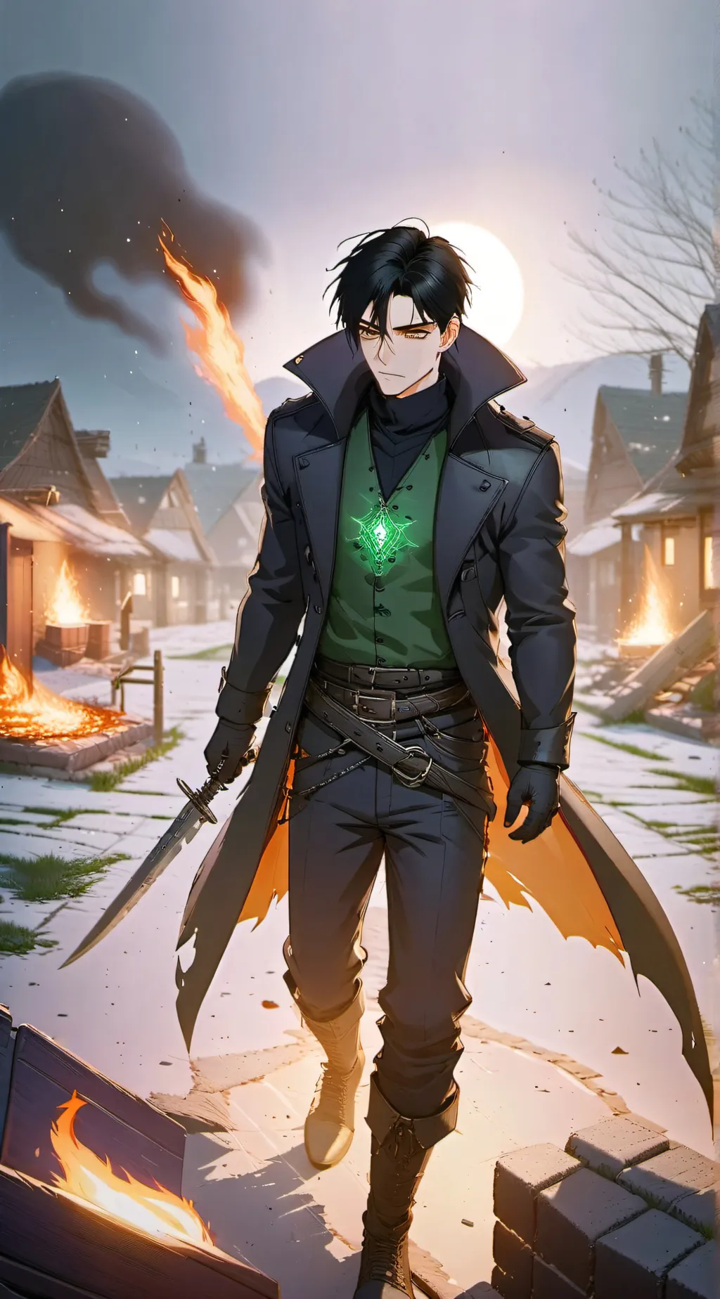 ai character: 《~Aaron Masin~》 background